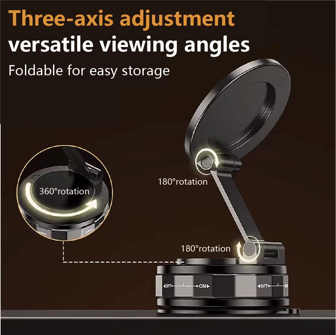 360° Rotatable Magnetic Phone Holder That Won'T Fall Off, Bumpy Road Proof Car Mount, Universal Magnetic for Multiple Scenarios