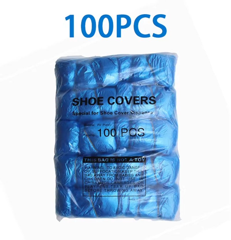 Automatic Shoe Cover Dispenser Hand-Free Shoe Covers Machine Portable ABS Anti-Slip Base Overshoes Machine for Home Office