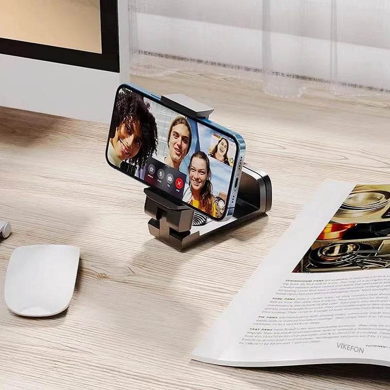 Foldable Adjustable Airplane Phone Holder