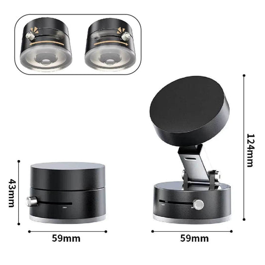 360° Rotatable Magnetic Phone Holder That Won'T Fall Off, Bumpy Road Proof Car Mount, Universal Magnetic for Multiple Scenarios